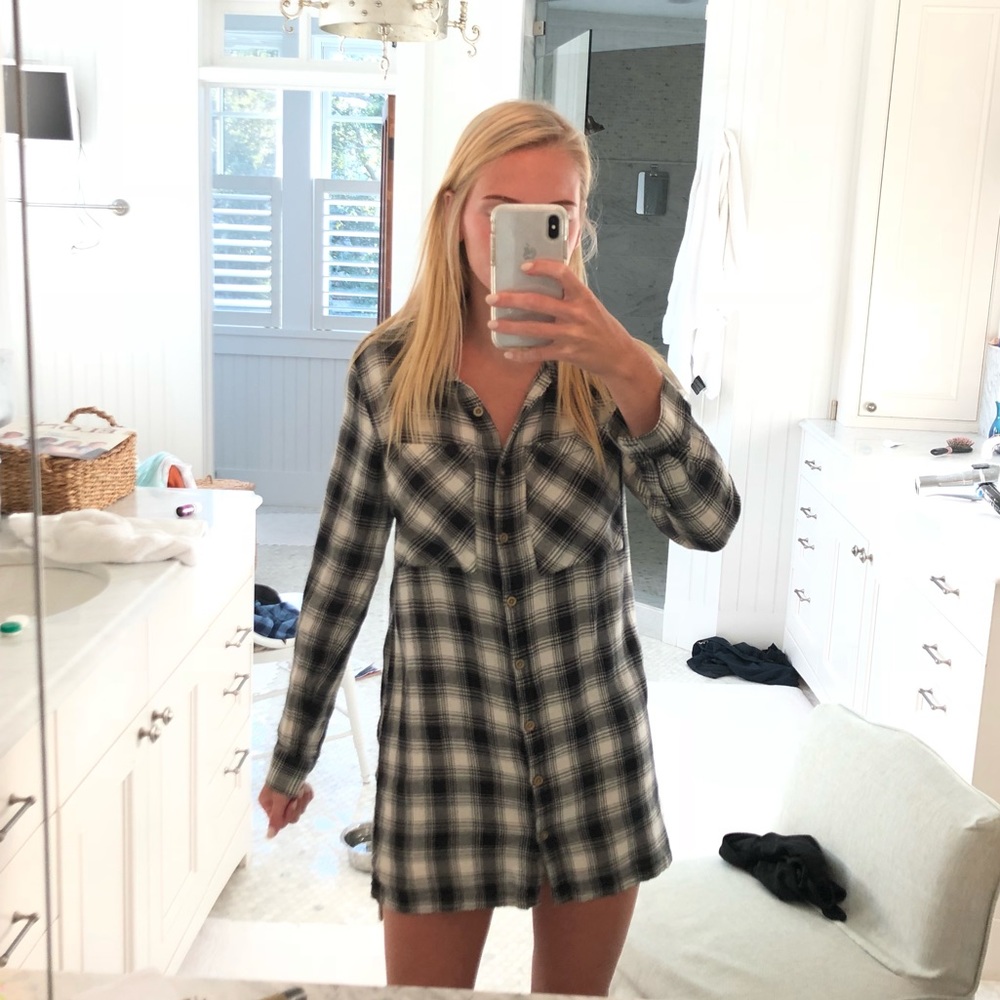 Forever 21 Flannel Dress